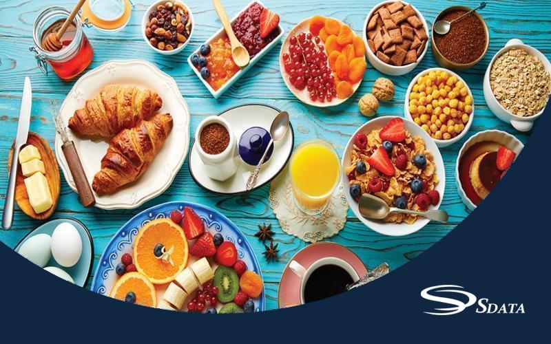 سهم بازار غذاهای صبحانه در درآمد کافه ها