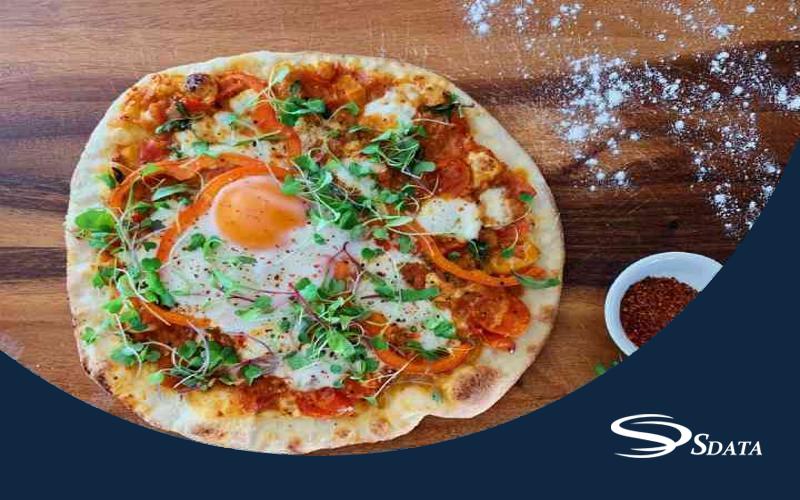 سایز بازار غذاهای کافه‌ای به تفکیک کانال فروش (حضوری در برابر آنلاین)